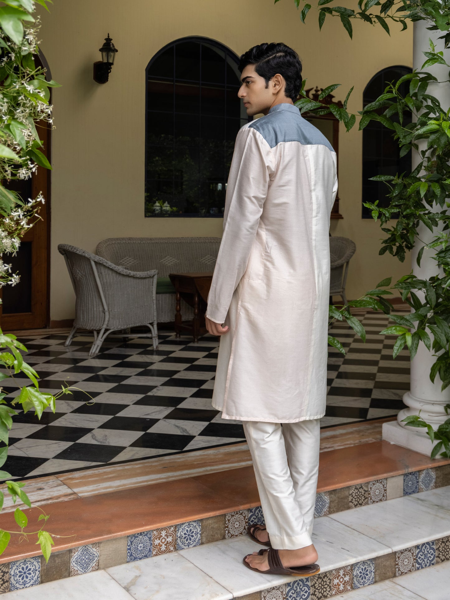 Amal Multicolour  Katan Kurta Set