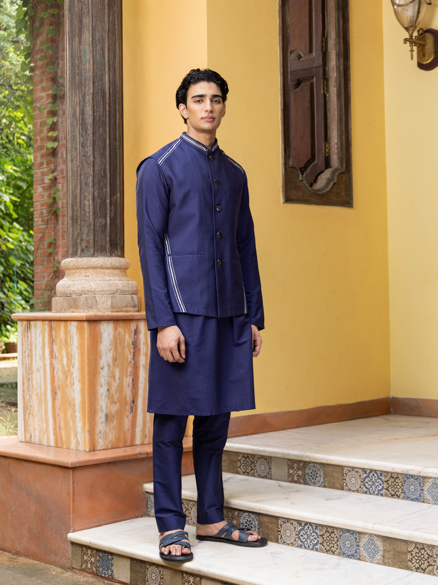 Diksaka Blue Katan Bundi Set