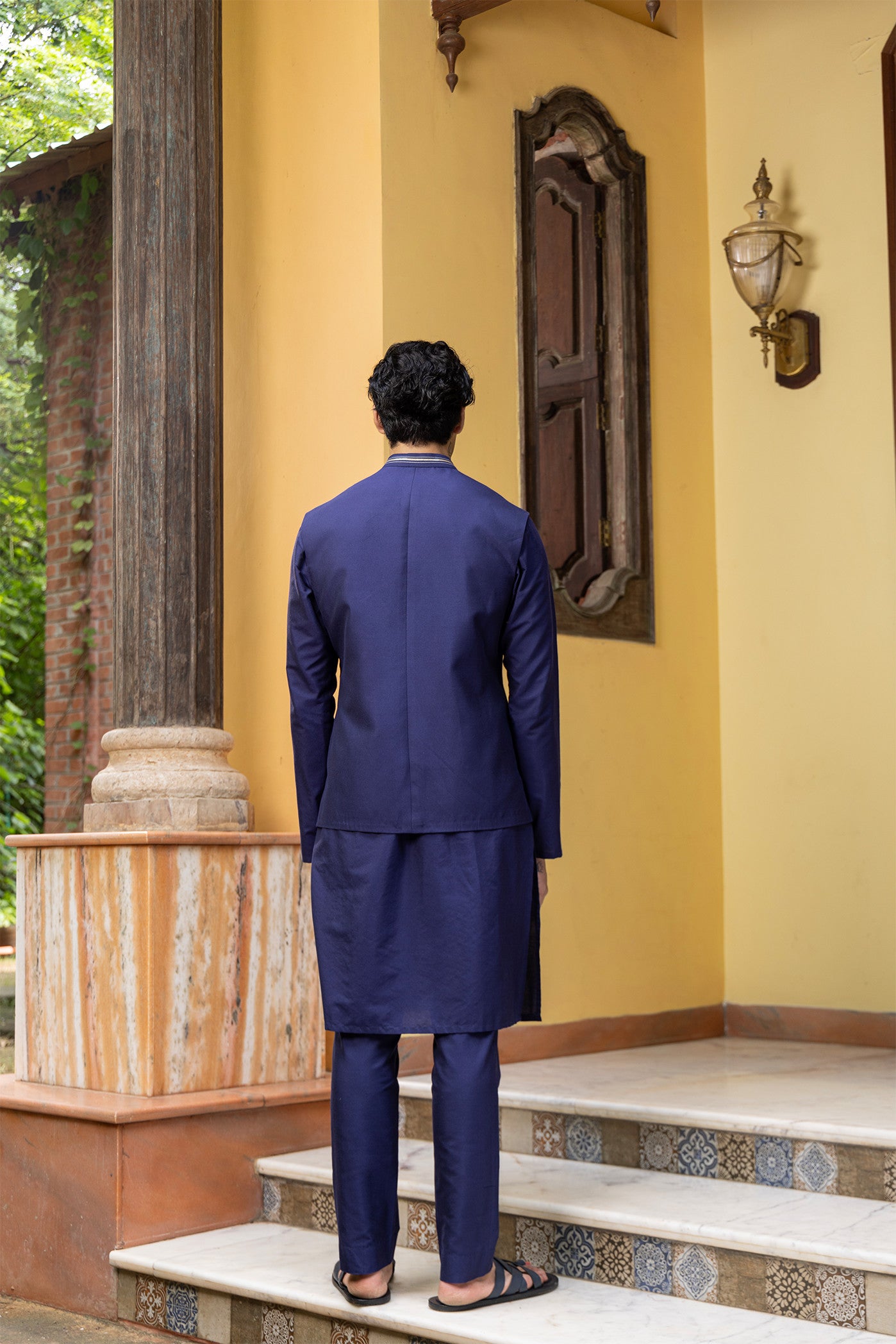 Diksaka Blue Katan Bundi Set