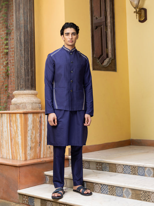 Diksaka Blue Katan Bundi Set